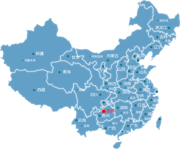 东丰贵阳物流公司的贵阳物流运输地图